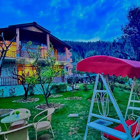The Manu Emerald # Farmhouse # Top Selling Cottage In Manali # Peaceful Heritage Cozy Stay # Lawn With Bonfire # Most Awarded Εξωτερικό φωτογραφία