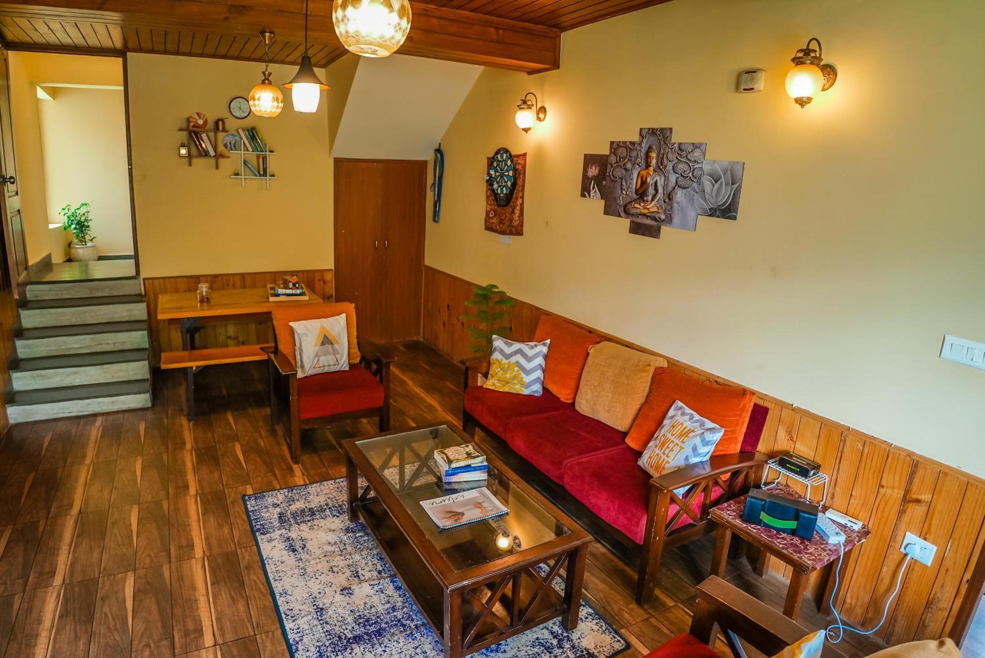 The Manu Emerald # Farmhouse # Top Selling Cottage In Manali # Peaceful Heritage Cozy Stay # Lawn With Bonfire # Most Awarded Εξωτερικό φωτογραφία